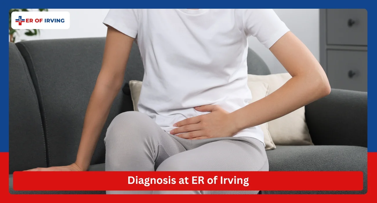 Diagnosis at ER of Irving